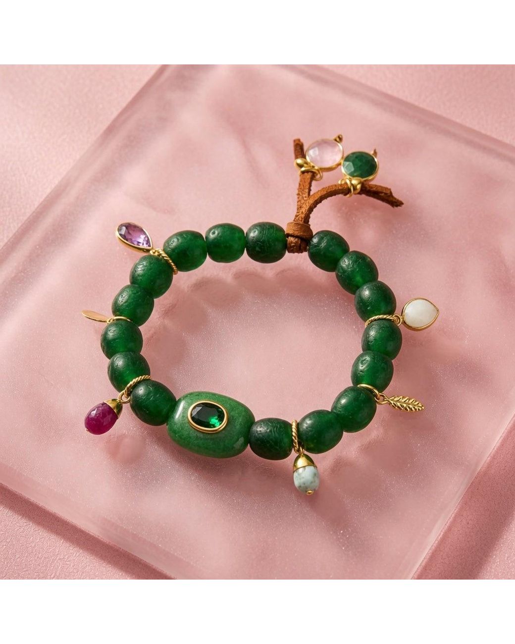 Persia Dona Jewelry Green Heavenly Bracelet