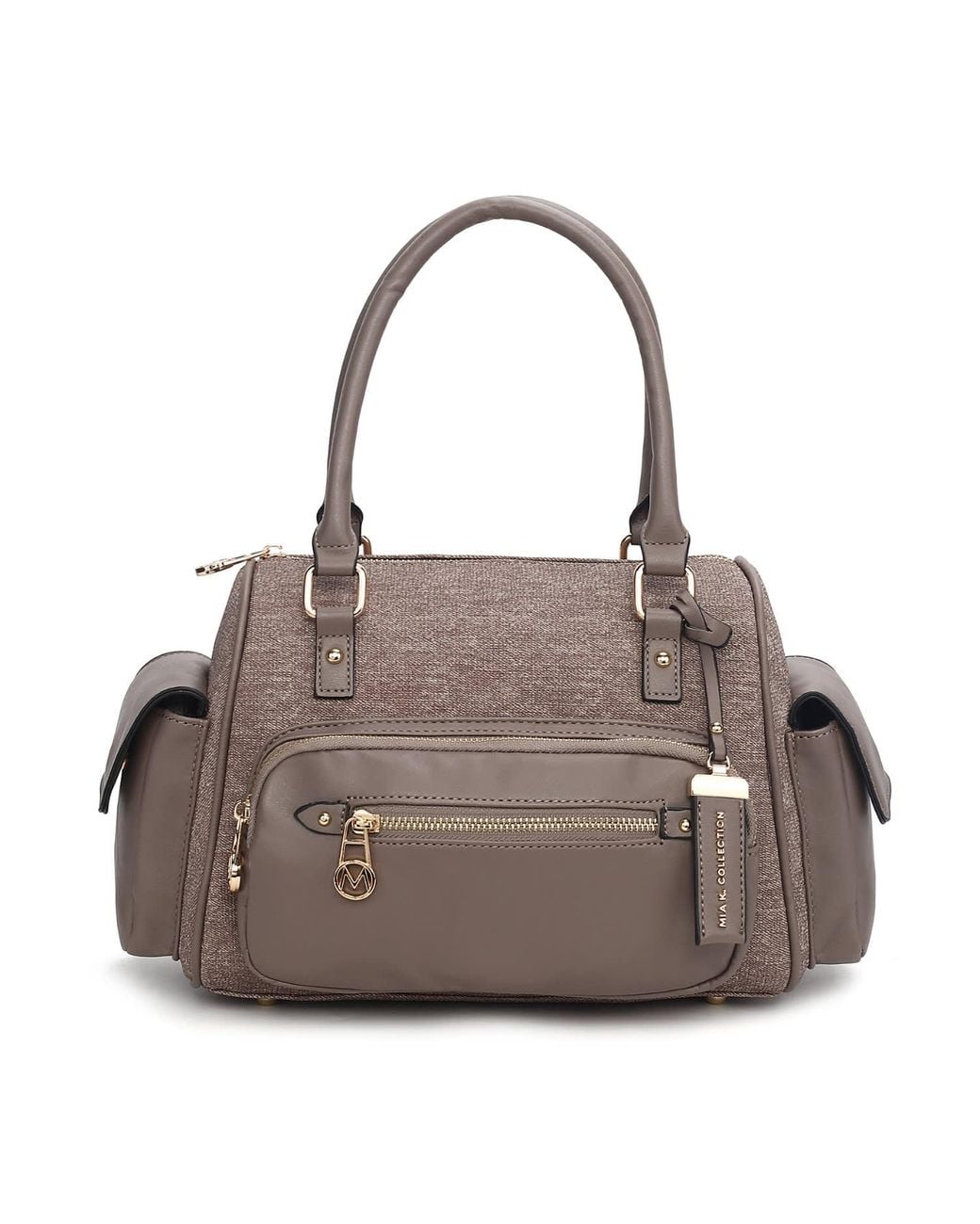 Mkf Collection - J'omor Gray Neutrals Thalia Shoulder Bag
