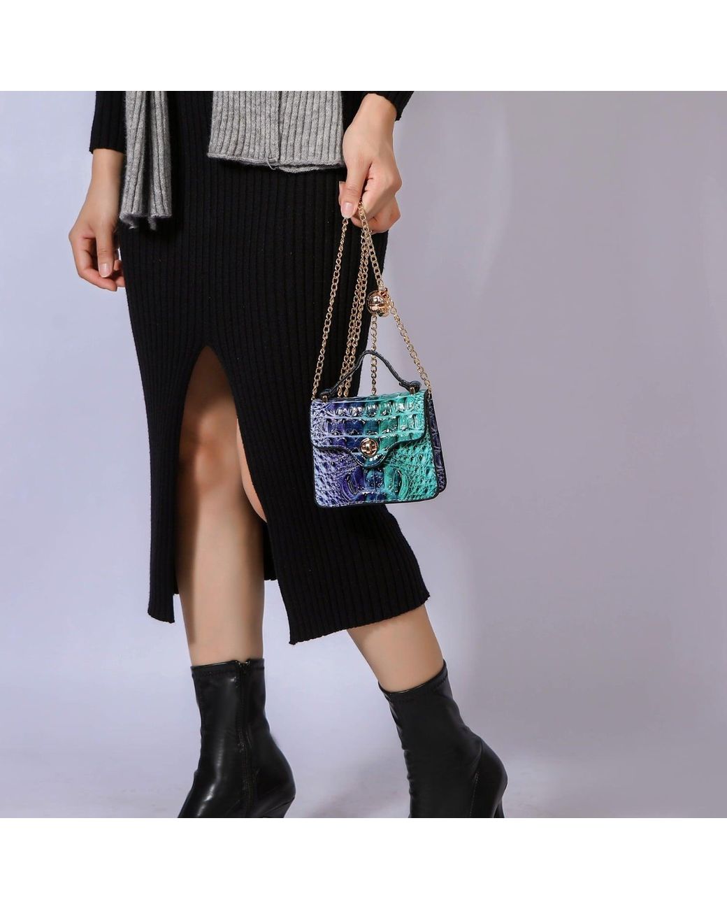 Mkf Collection - J'omor Blue River Mini Crossbody Bag