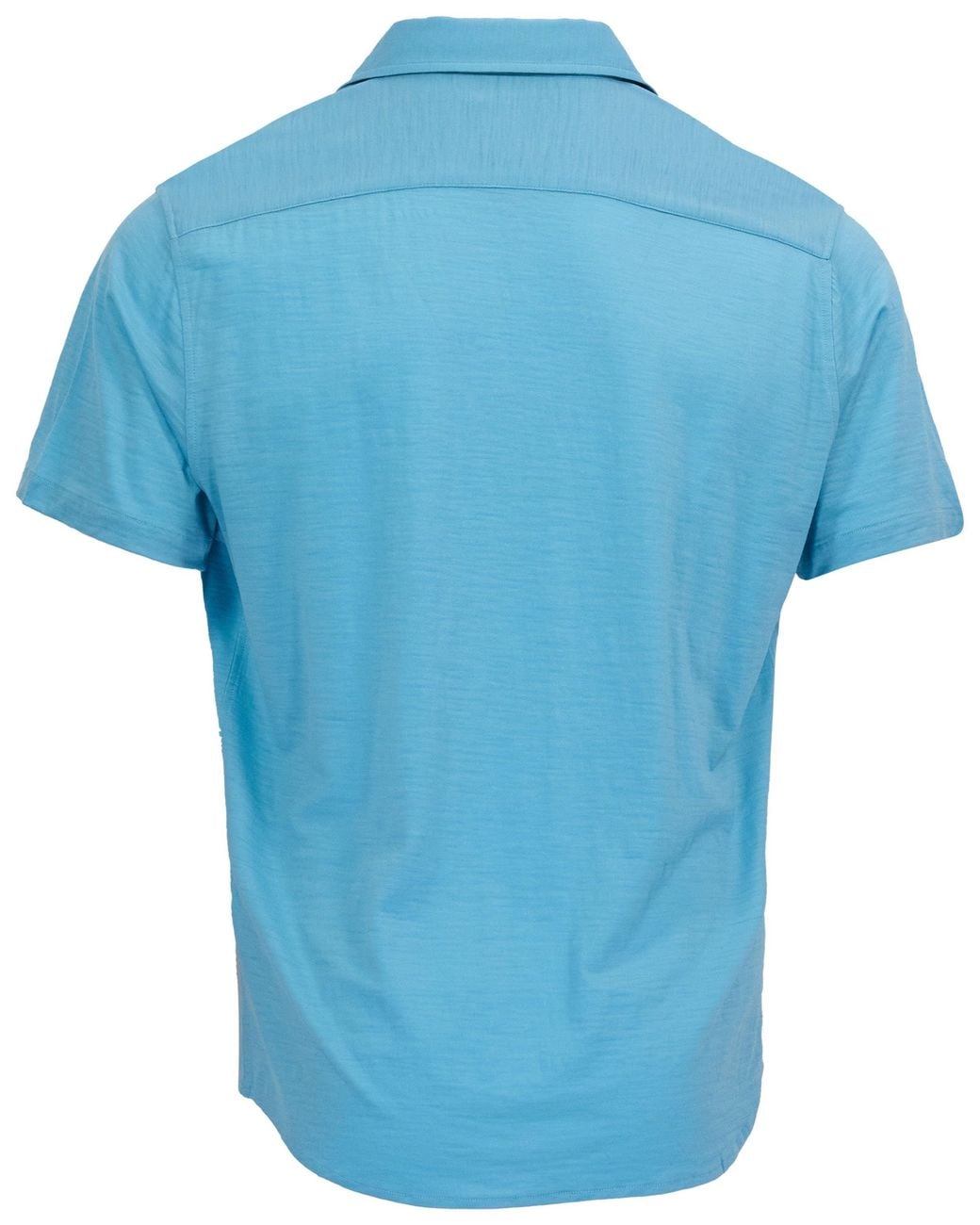 Lords of Harlech Blue Tyler Short Sleeve Shirt for men