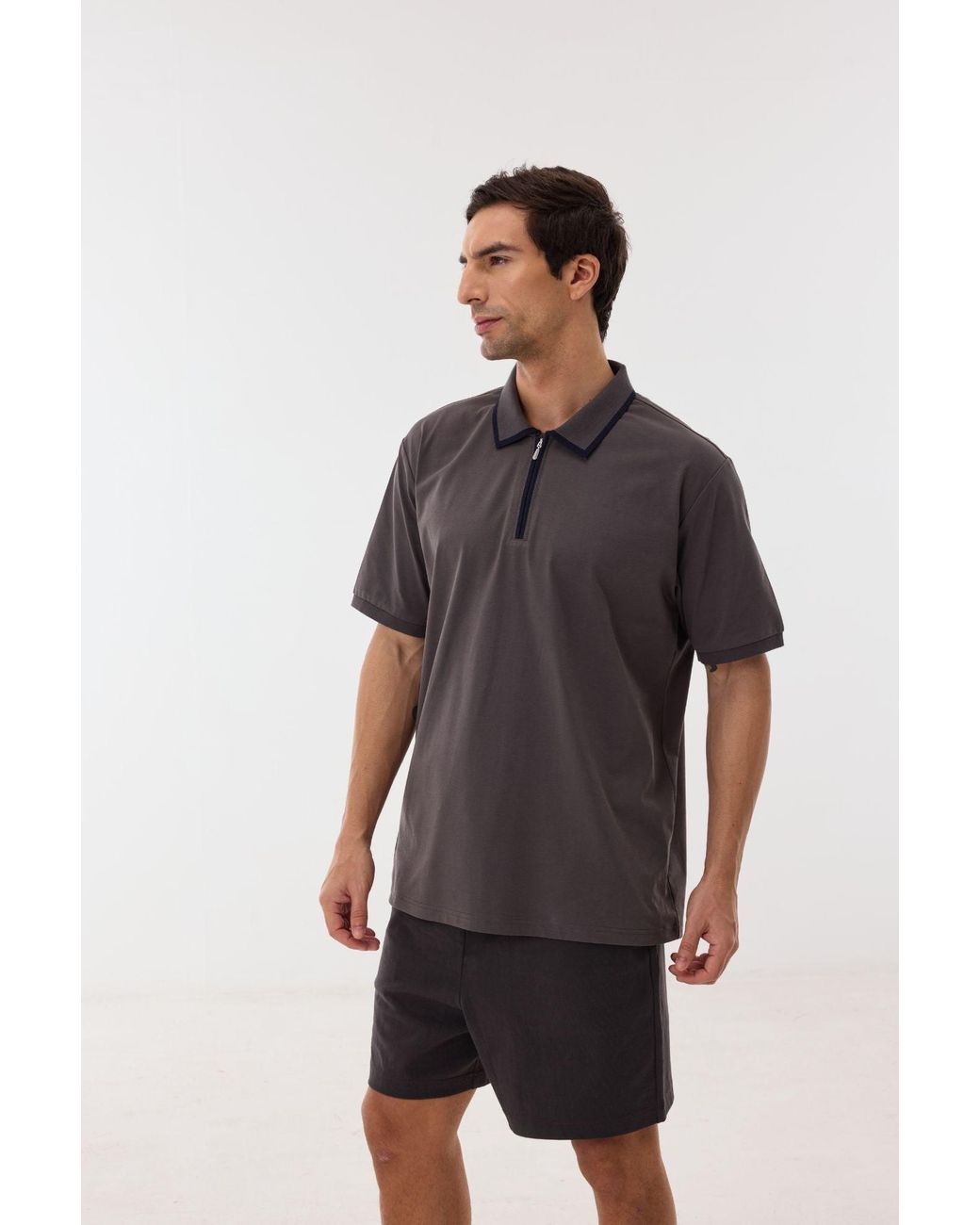 Ashita Fernandes Gray Basil Shirt for men