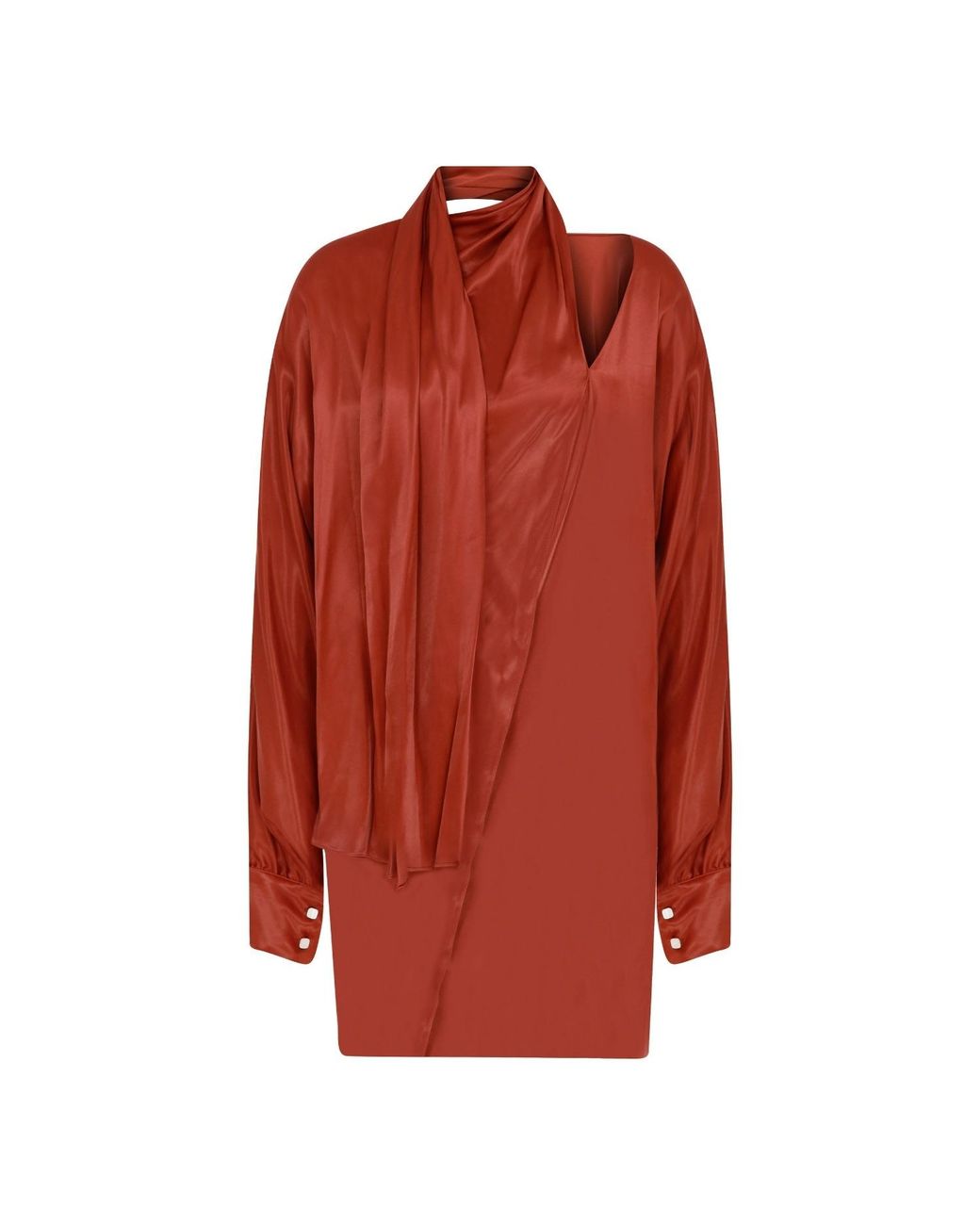 NAZLI CEREN Red Alice Dress