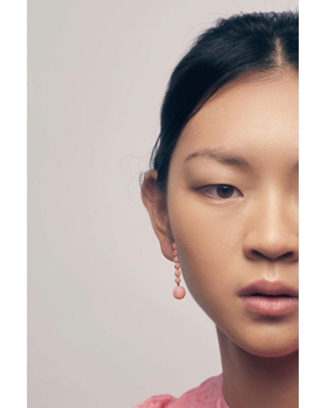 Lavani Jewels Pink Hibiscus Earrings