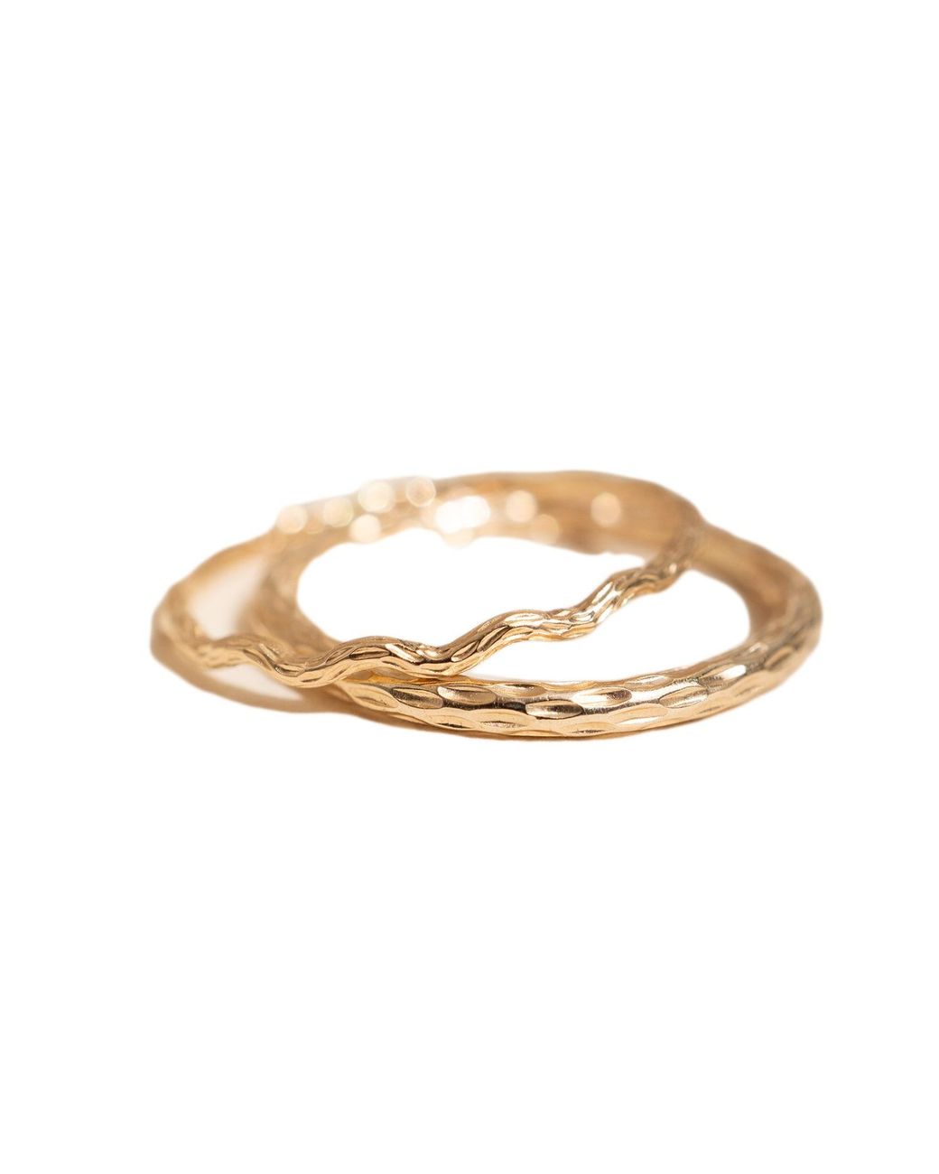 Kate Koel Metallic Ring Set