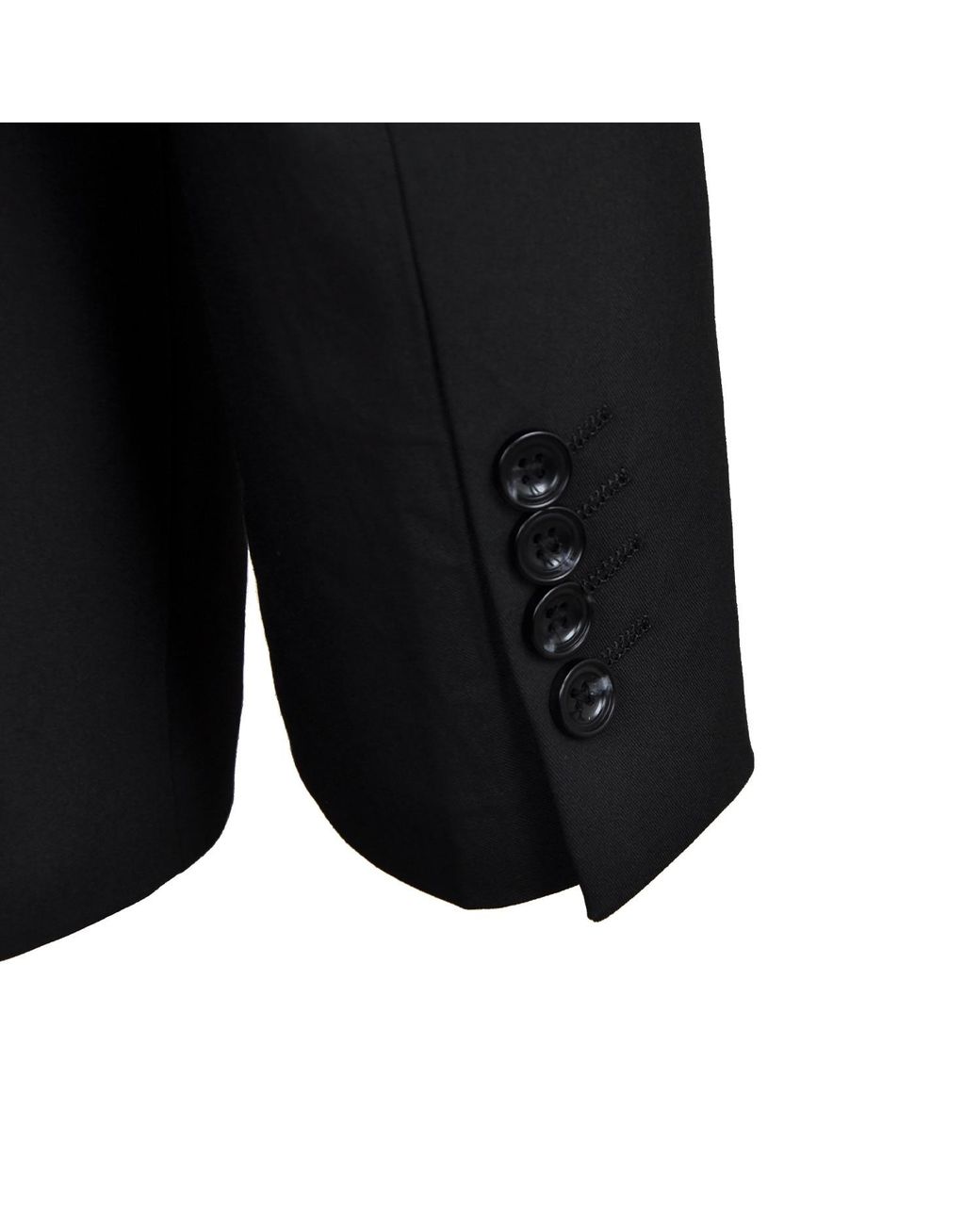 DAVID WEJ Black Aldo Single Breasted Suit for men