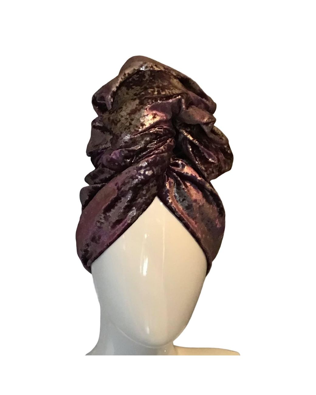 Romer Millinery Brown Twisturban Turban