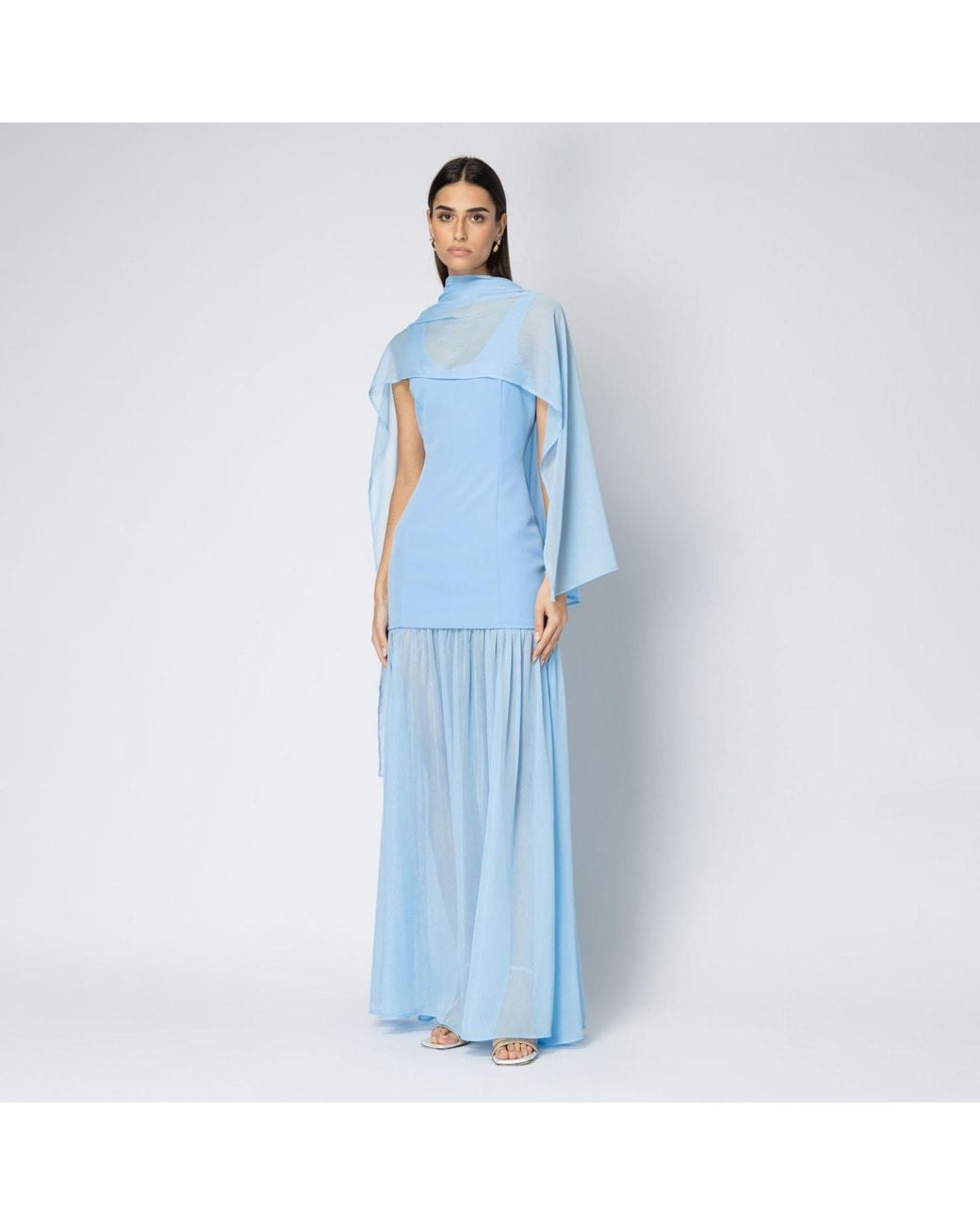 Forever Young the label Blue Aurea Crepe Dress