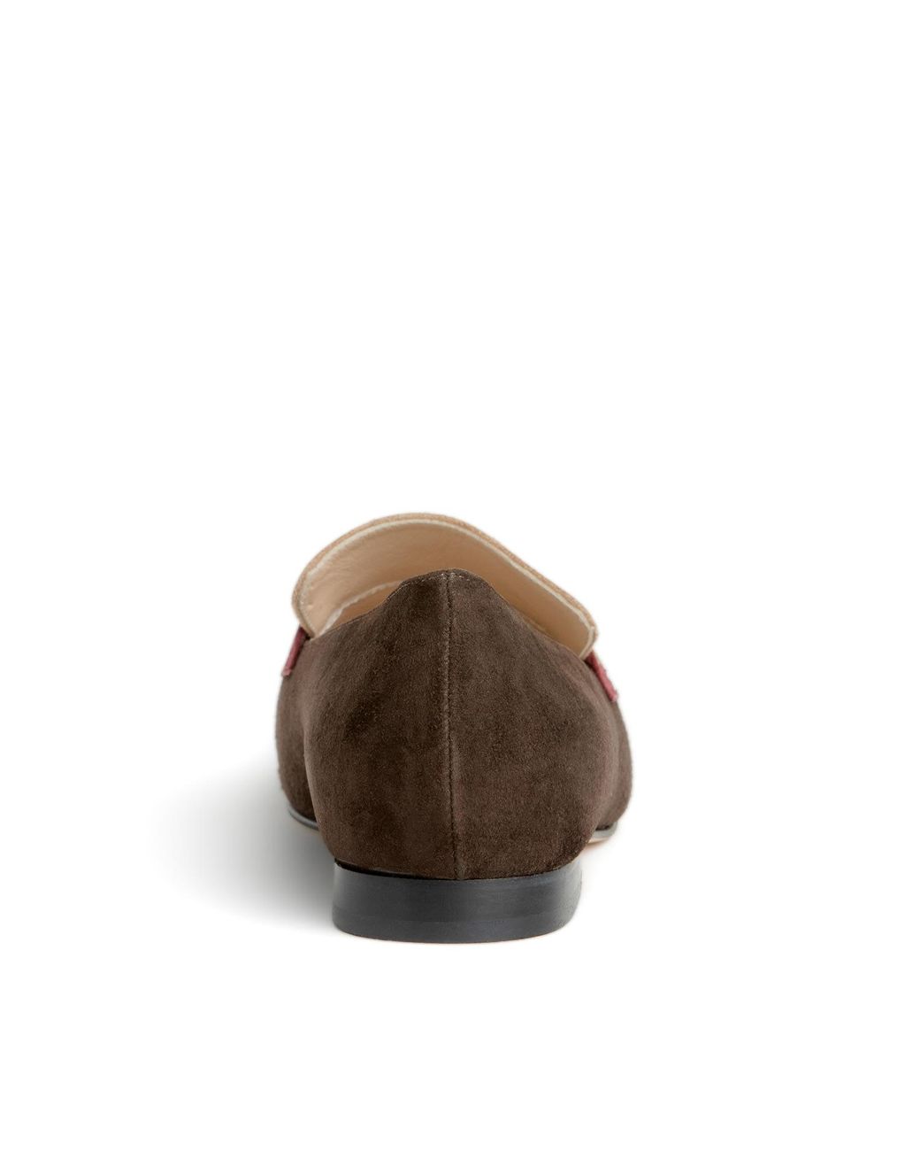 Beautiisoles by Robyn Shreiber Made in Italy Brown Neutrals Cecily Suede Loafer Comfortable For Day & Evening Wear