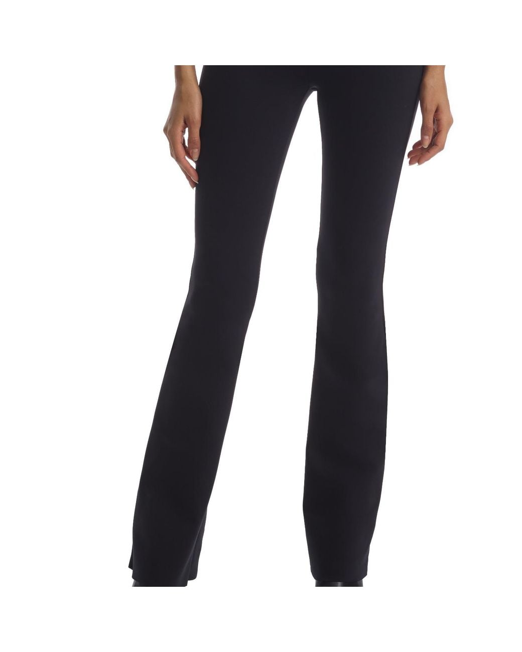 Commando Black Neoprene Flared Legging, Neo203