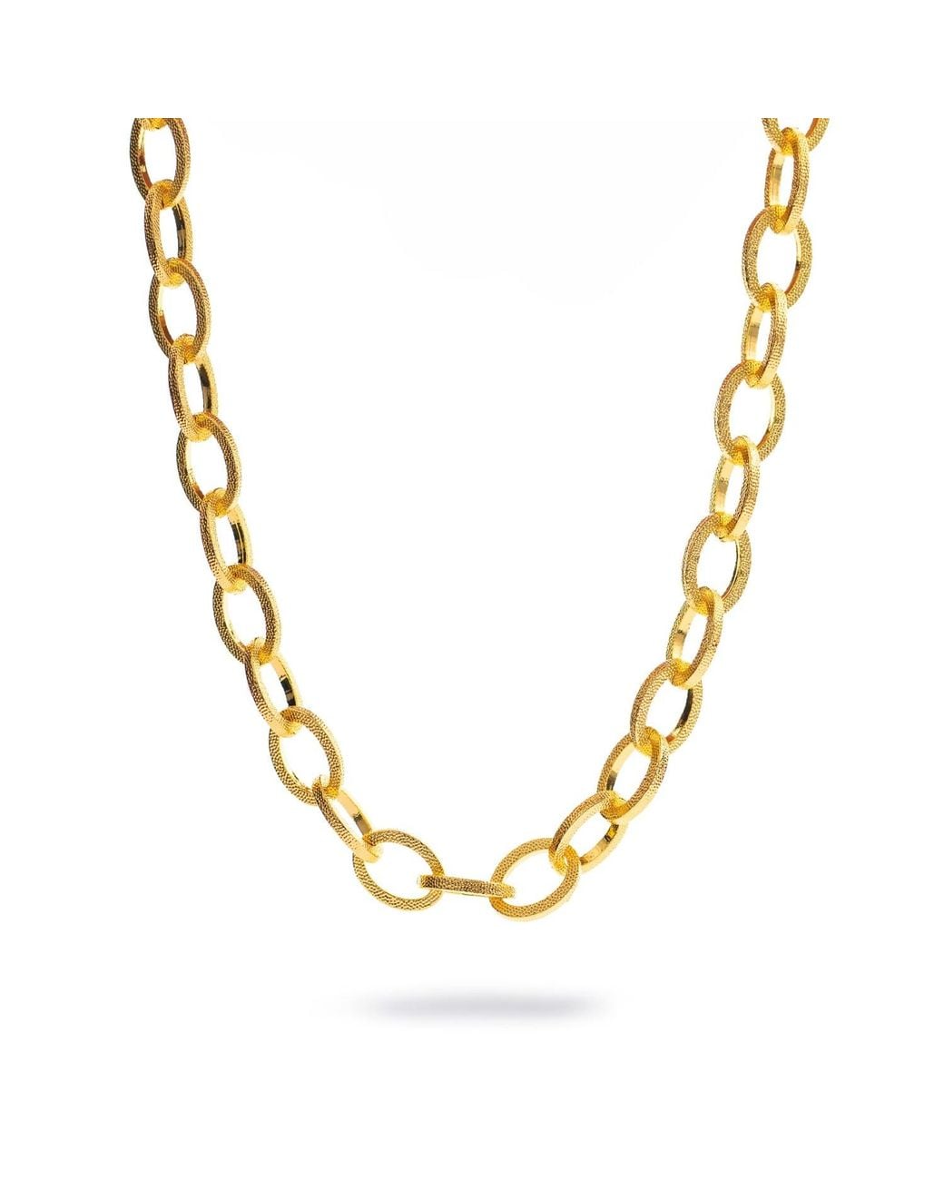 Ebru Jewelry Metallic Timeless Strength Chunky Choker Necklace