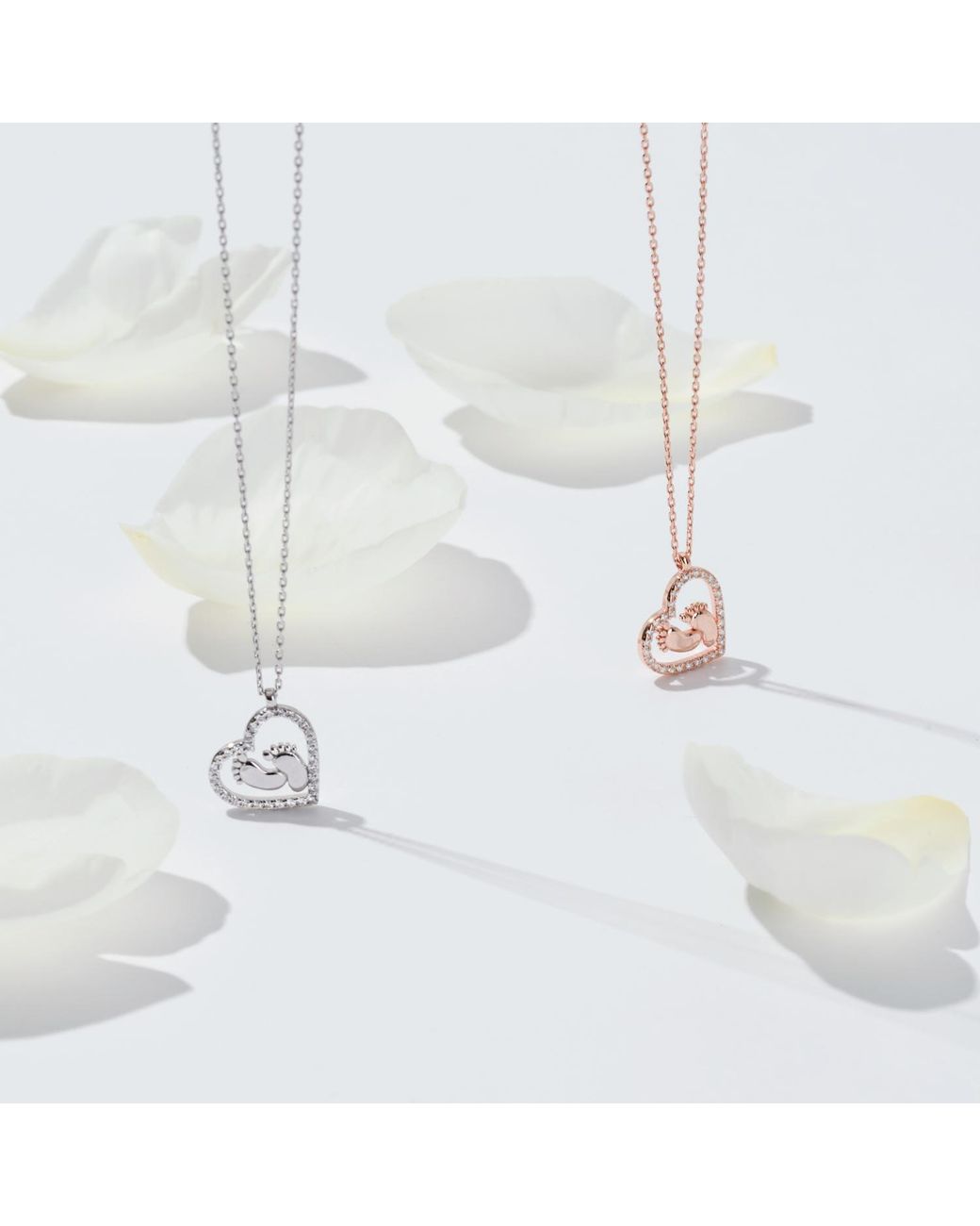 Latelita London Metallic Heart Mum Pendant Necklace