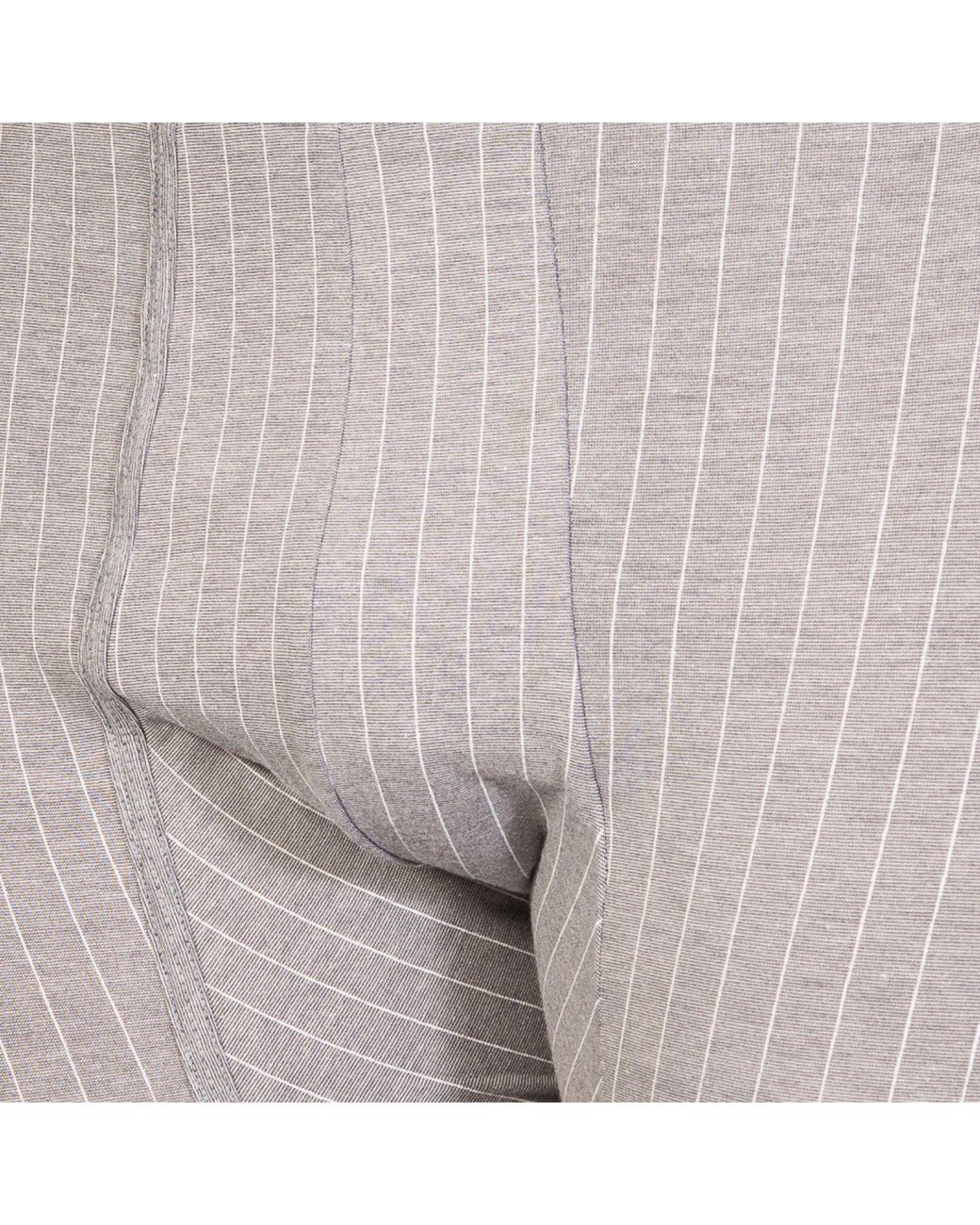 Zd - Zero Defects Gray Helios Diplomatic Fly Front Boxer Egyptian Cotton for men