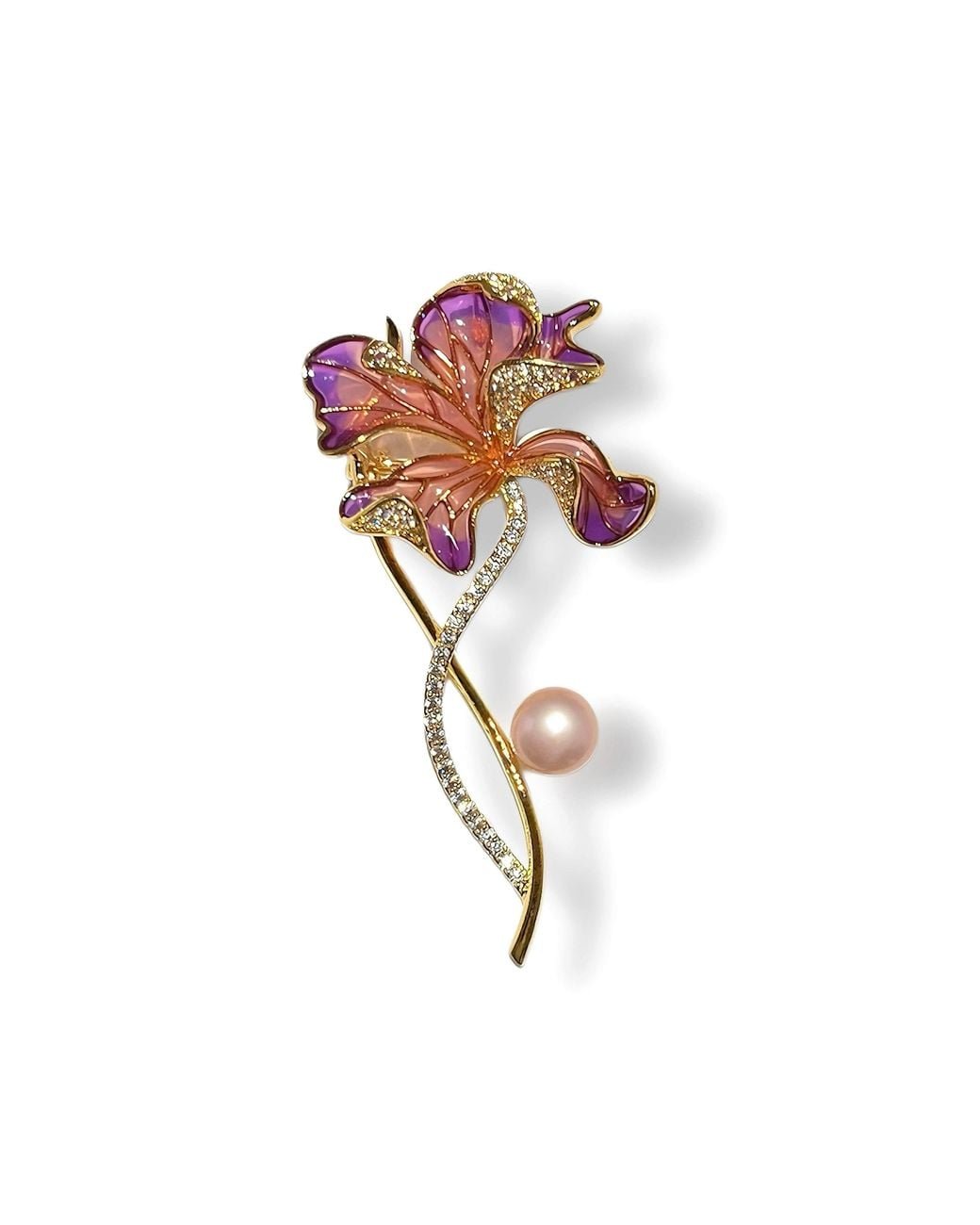 Ninemoo Pink Twilight Brooch