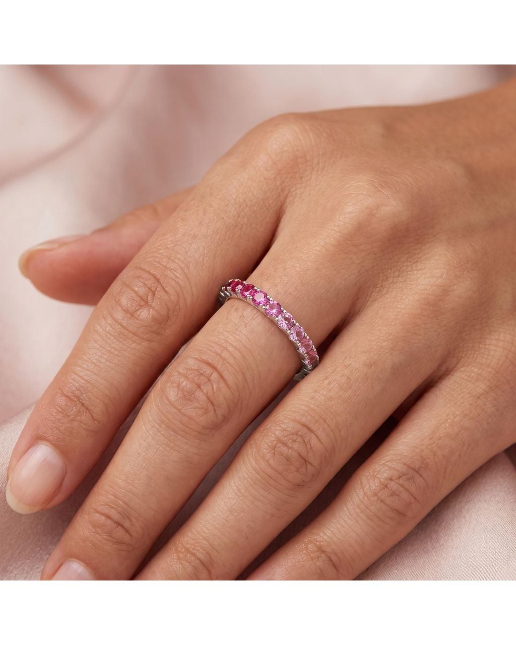 Kylie Harper Purple Petite Ombré Stackable Ring