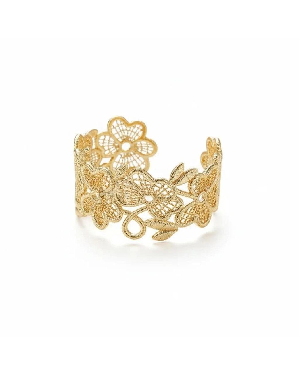 Angel Barocco Metallic Lace Stylish Bangle
