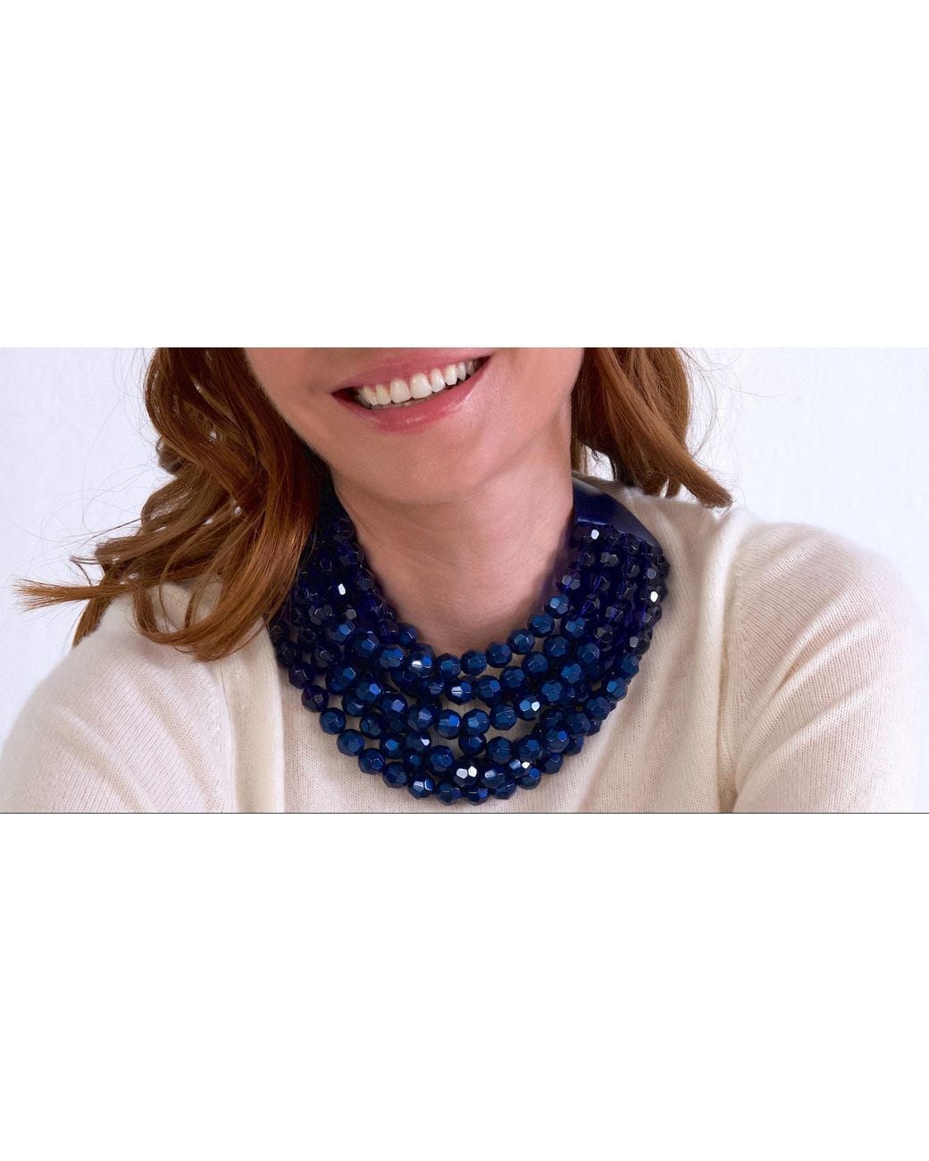 Fairchild Baldwin Blue Gradated Bella Winter Necklace