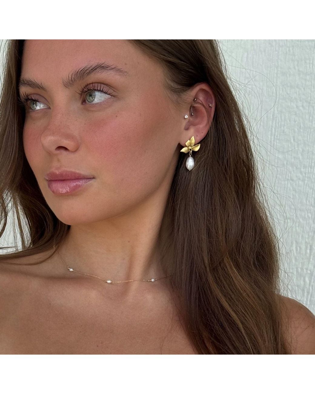 SET & STONES Metallic Maeve Earrings