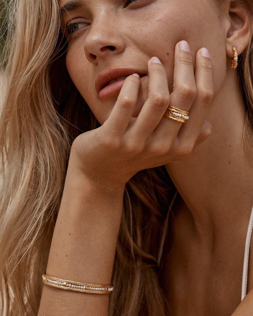 Amber Sceats Yellow Zuni Bracelet