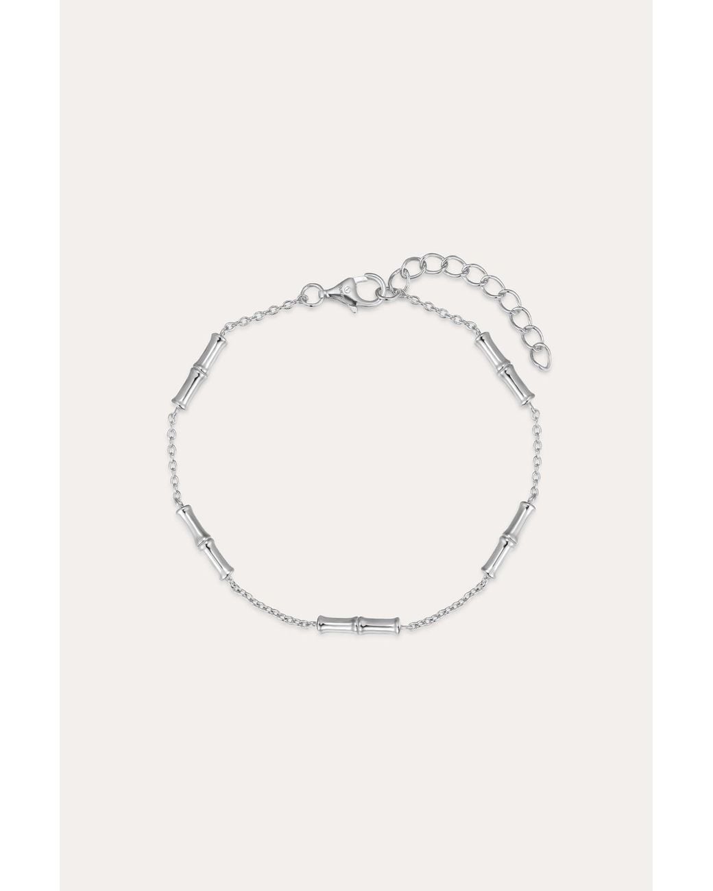 Vanhi Metallic Bamboo Chain Bracelet