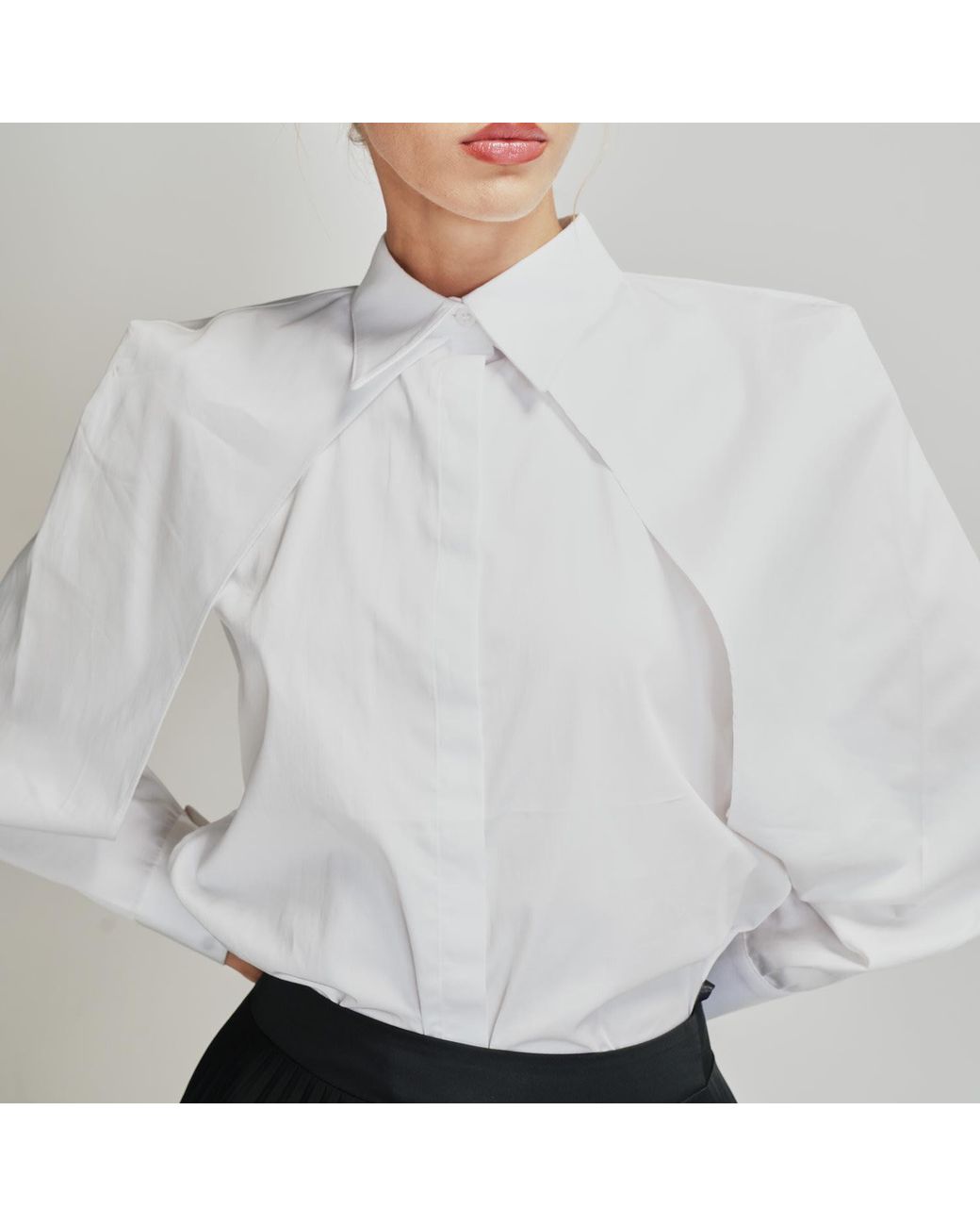 Ma Mulier White Special Design Shirt