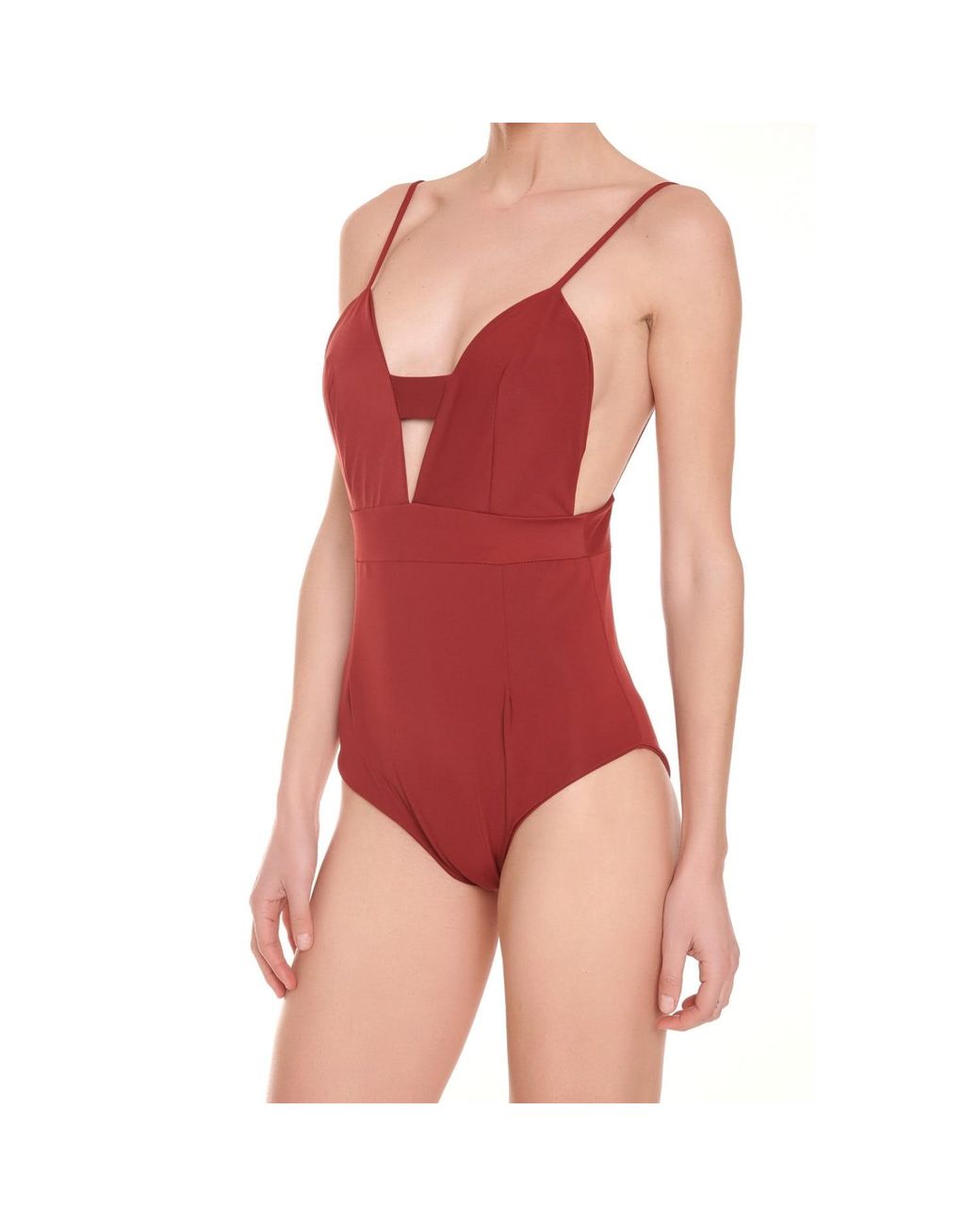 Rive & Rituel Red Micaela Bordeaux One Piece
