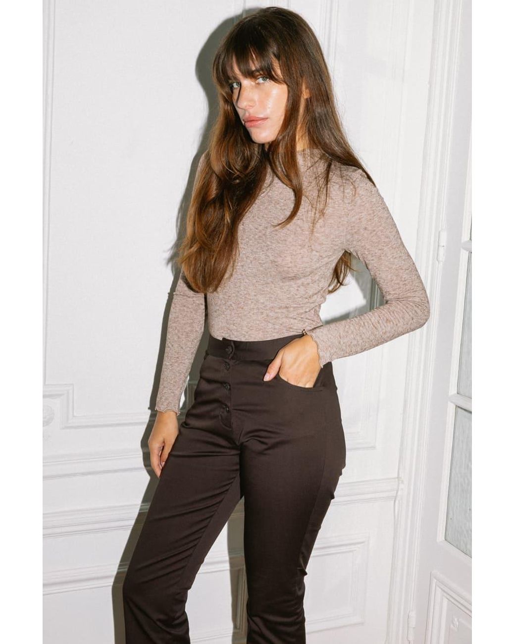 AVANI Apparel Brown Avena Pants
