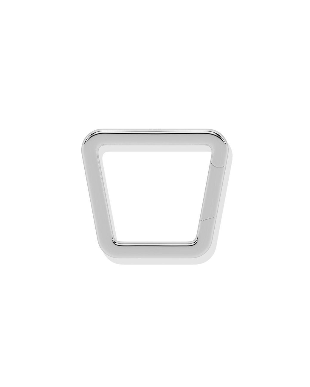 Onia White Trapezoid Ring Lock