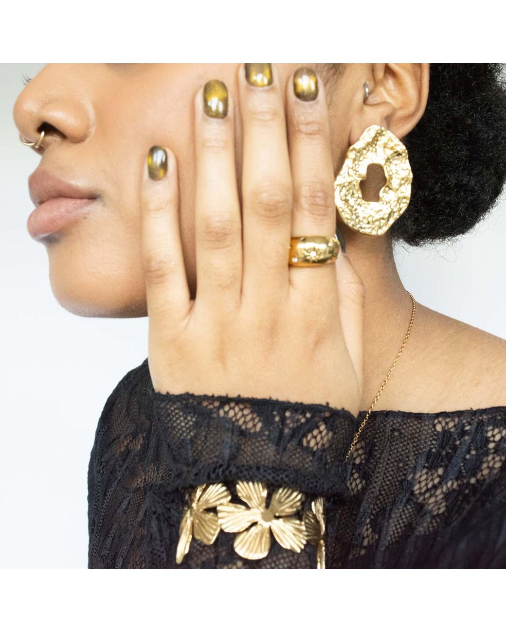 Superdivajewellery Metallic Kemi Bracelet