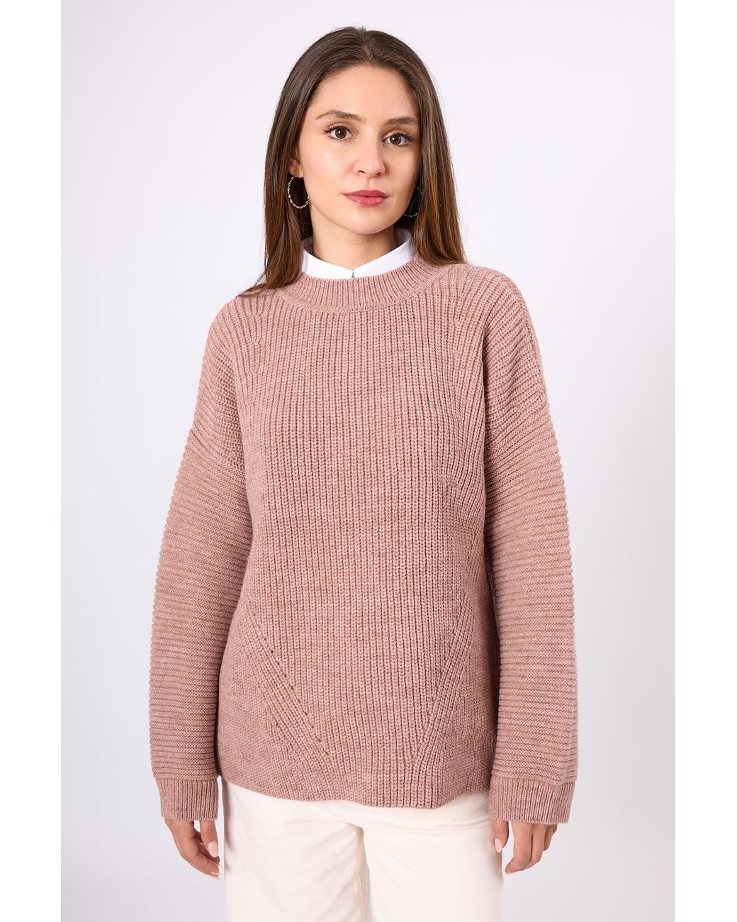 Peraluna Pink Nikita Thessaloniki Knit Pullover