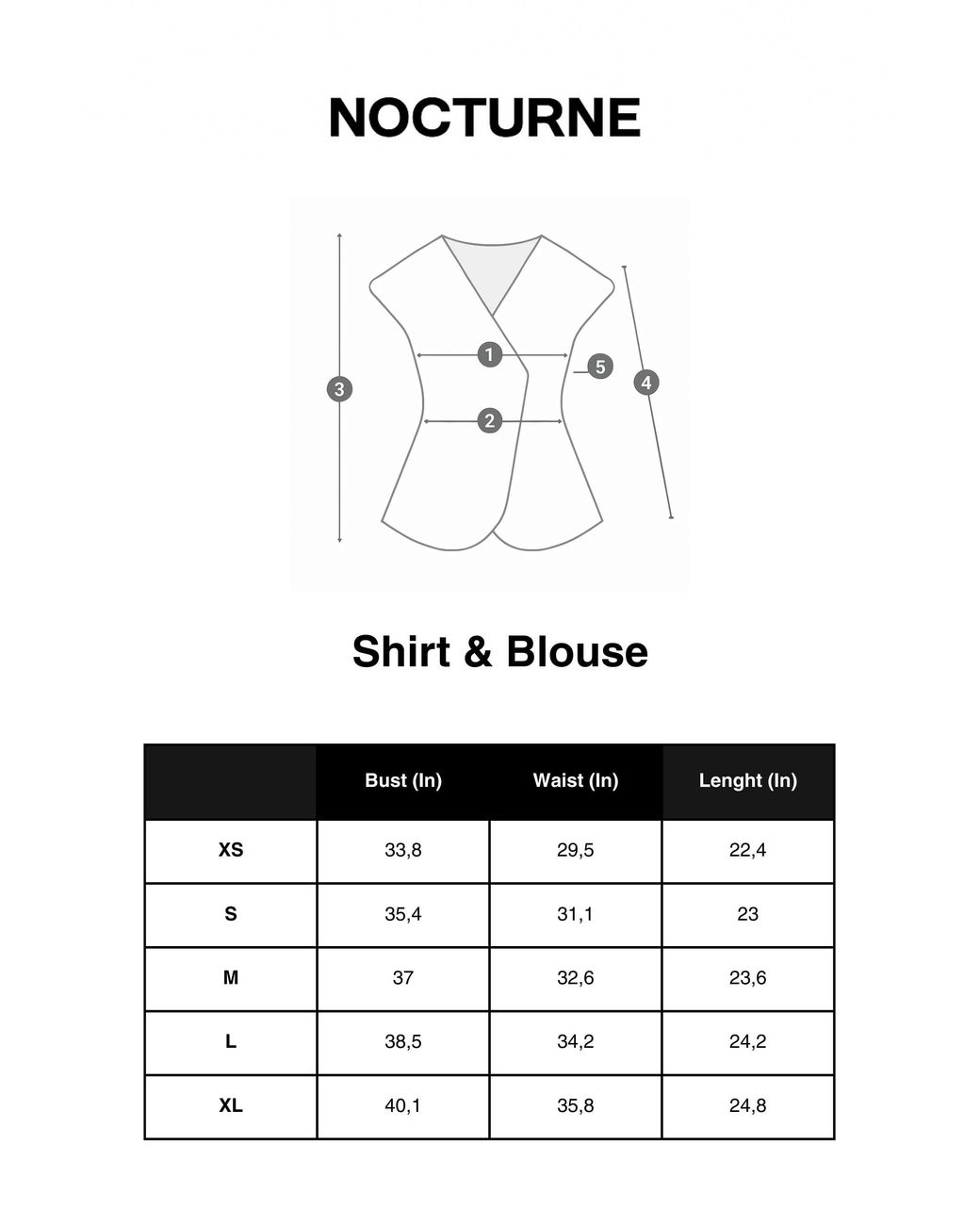 Nocturne Black Asymmetric Buckle-Detail Blouse