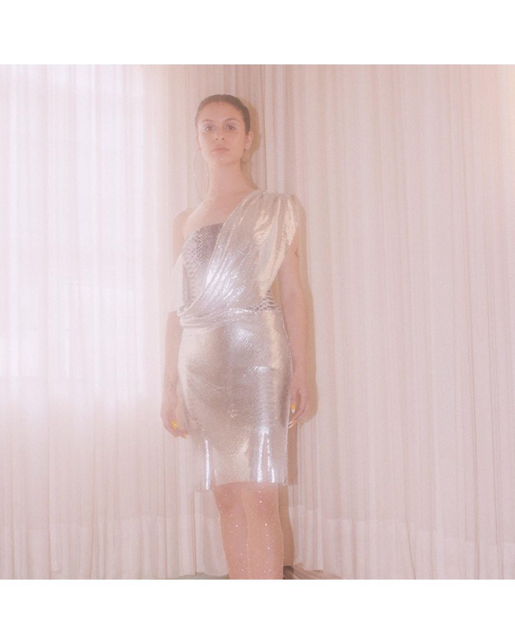 Paloma Lira Multicolor Metal Dress