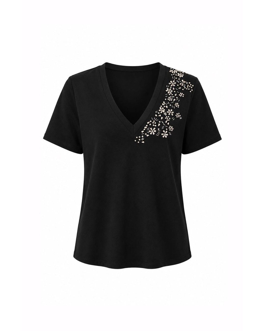Exquise Black Mallory Tshirt