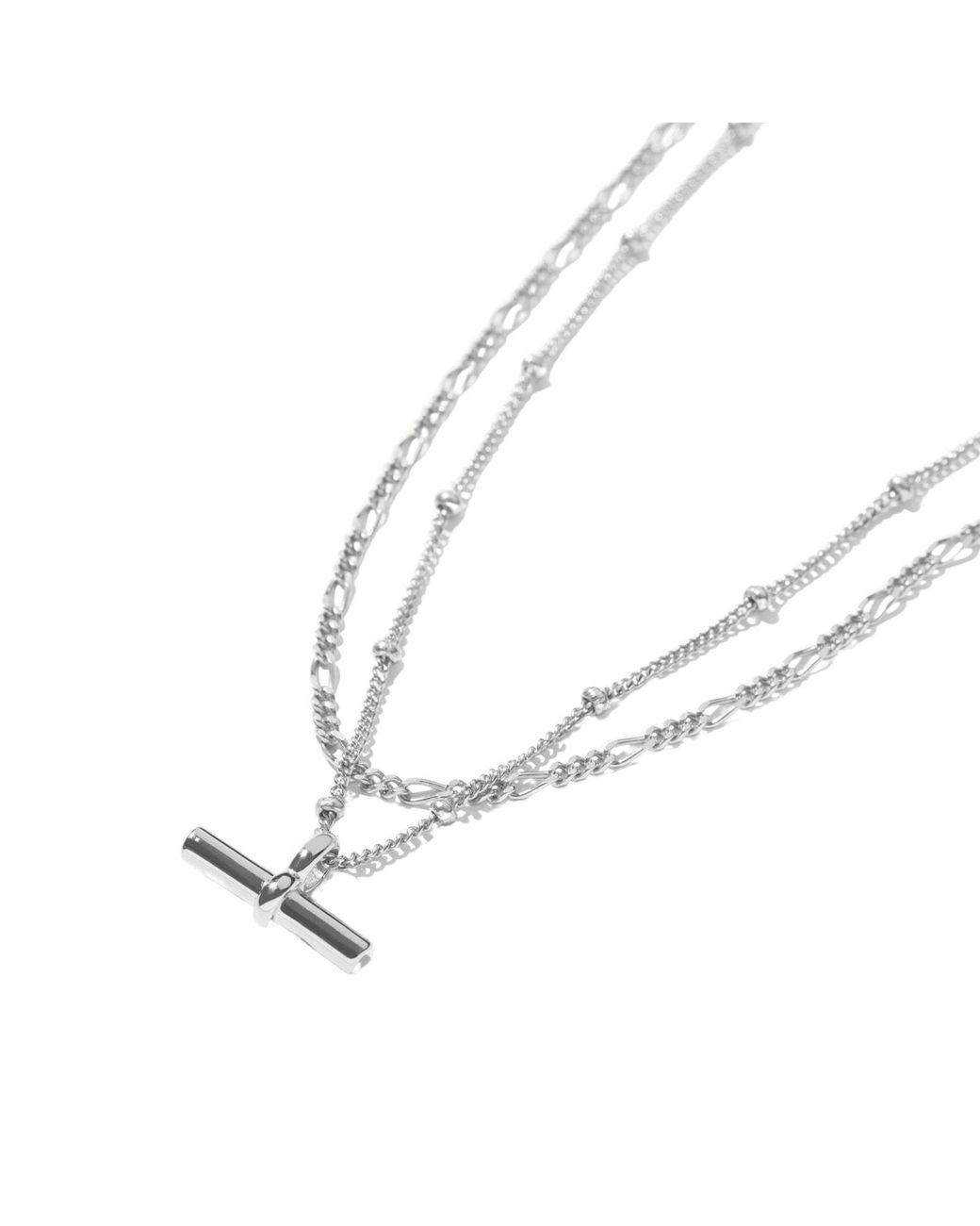 Muru White T Bar Layering Set