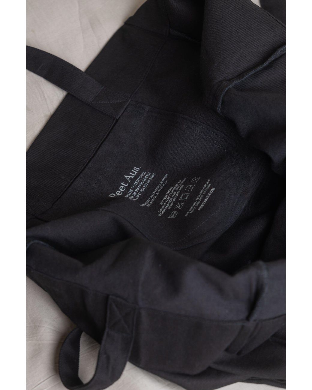 Reet Aus Black Denim Bag