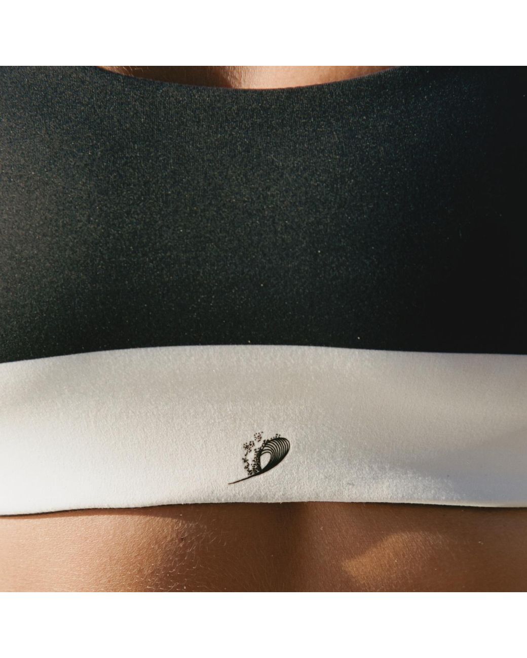 Sea_Washed Blue Adrienne Bikini Top, Reversible Stripe