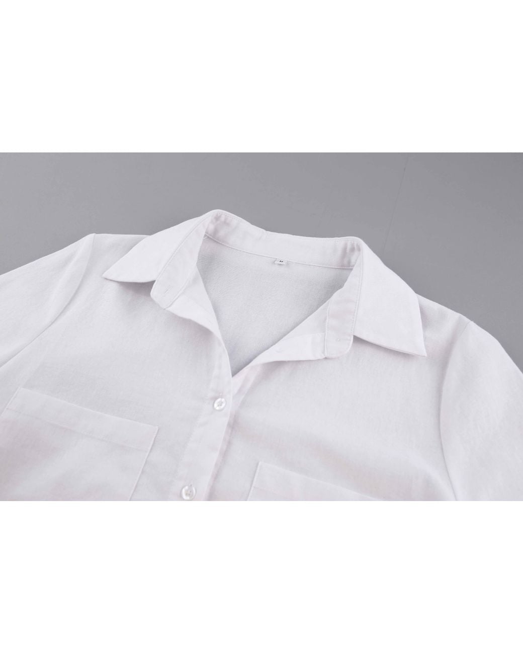 Lula-Ru White Carla Cotton Shirt