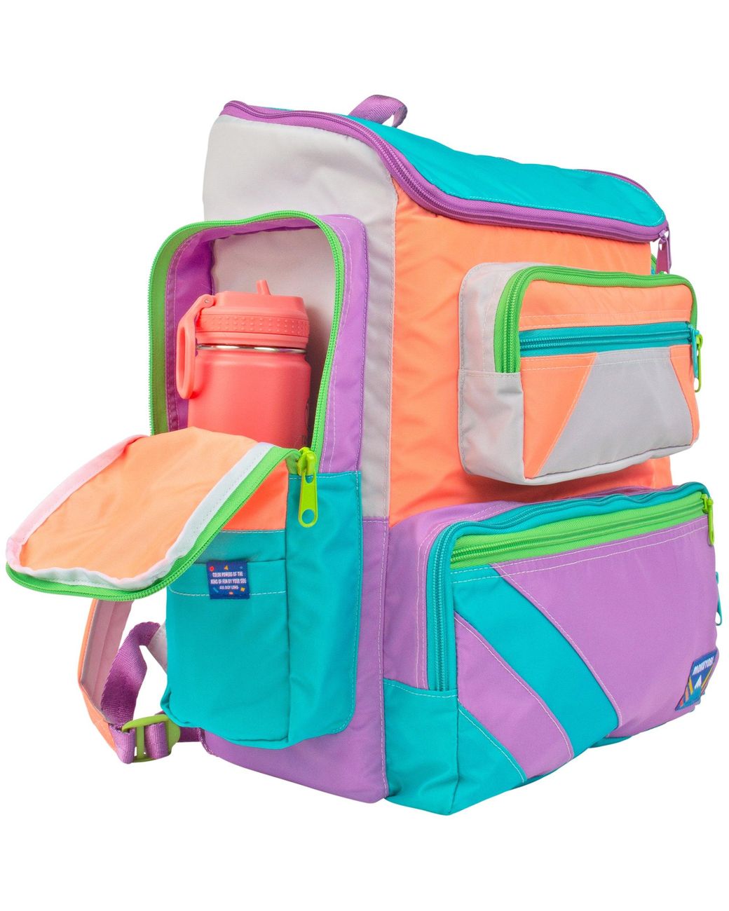 Mokuyobi Blue Tippy Talk Alex Mega Backpack