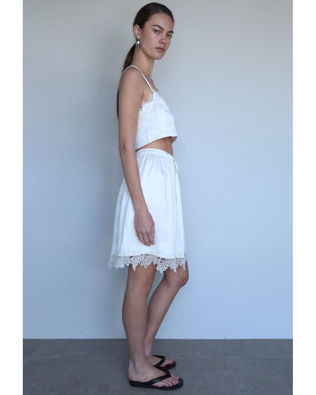 Tohen Natural Ana Two Piece Set Cream