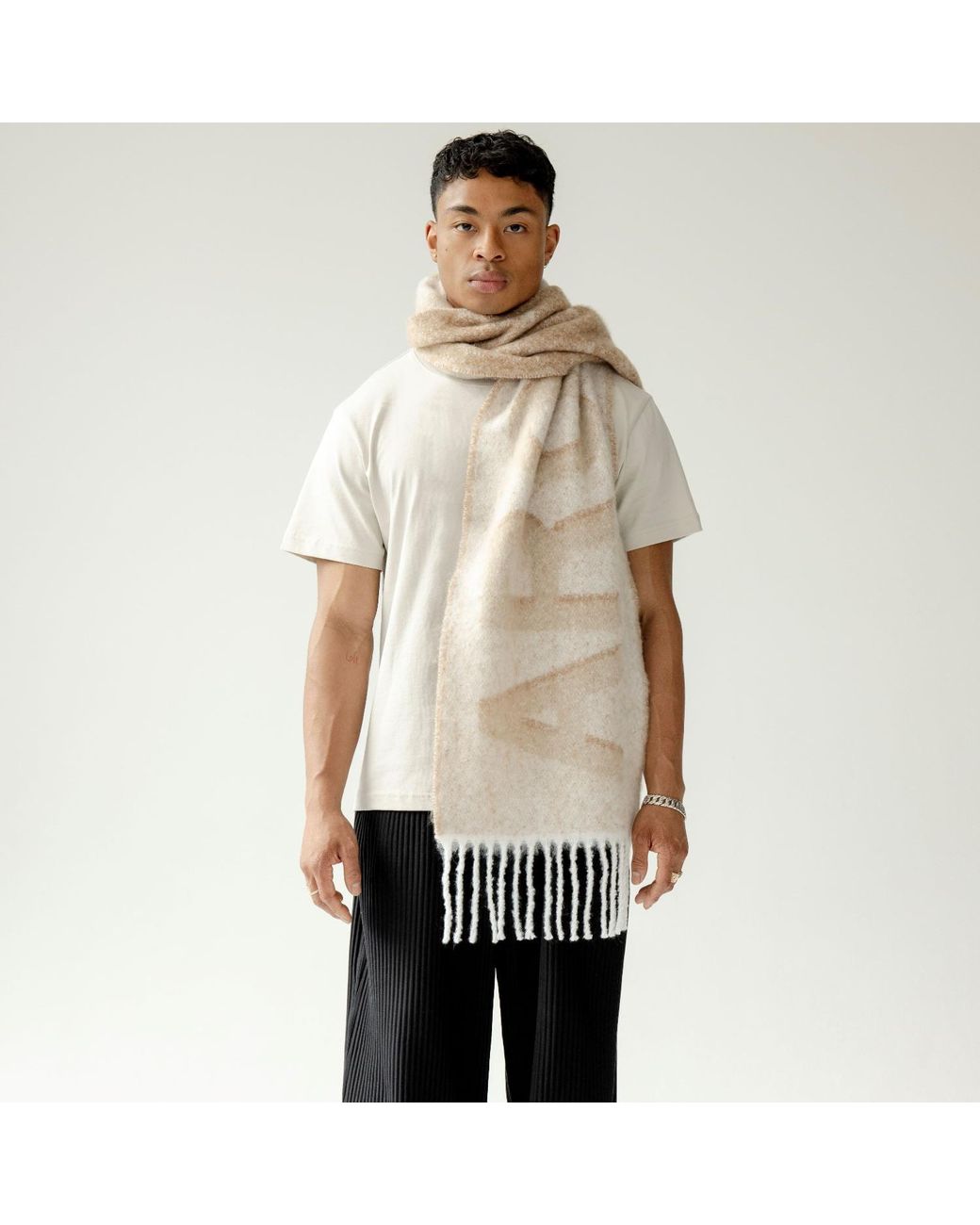 Arctic Fox & Co. Natural Neutrals The Logo Scarf