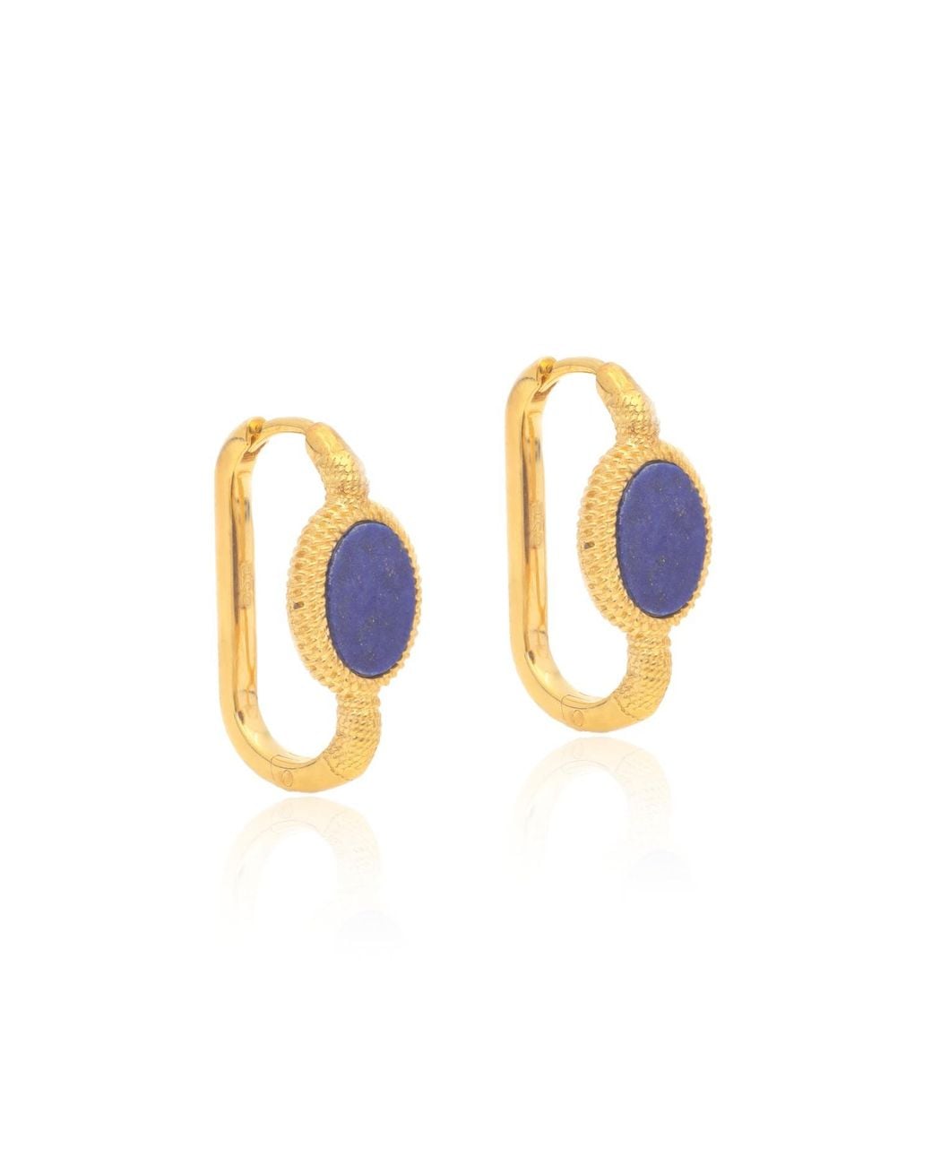 Preeti Sandhu Metallic Kora Link Hoops