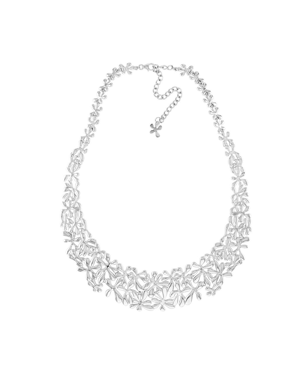 Lucy Quartermaine White Sterling Multi Splash Necklace