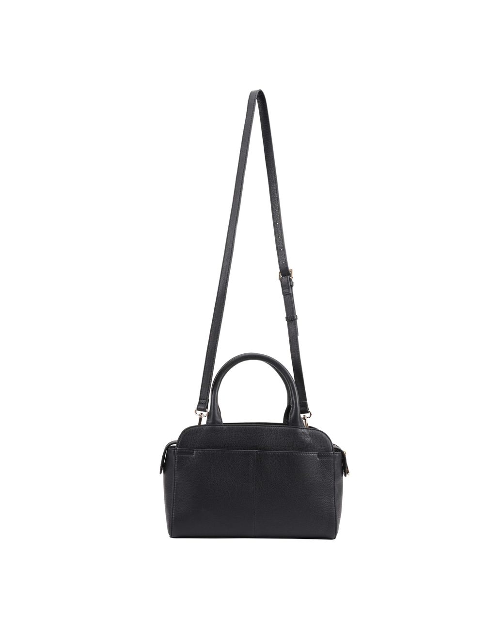 Paul Costelloe Black Giselle Leather Crossbody Bag