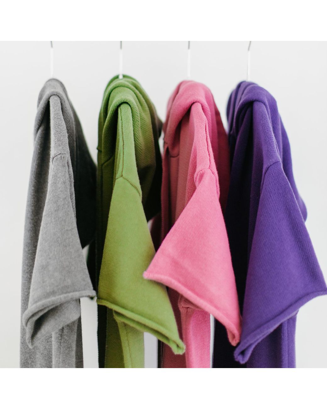 Zenzee Purple Cotton Hoodie Dress