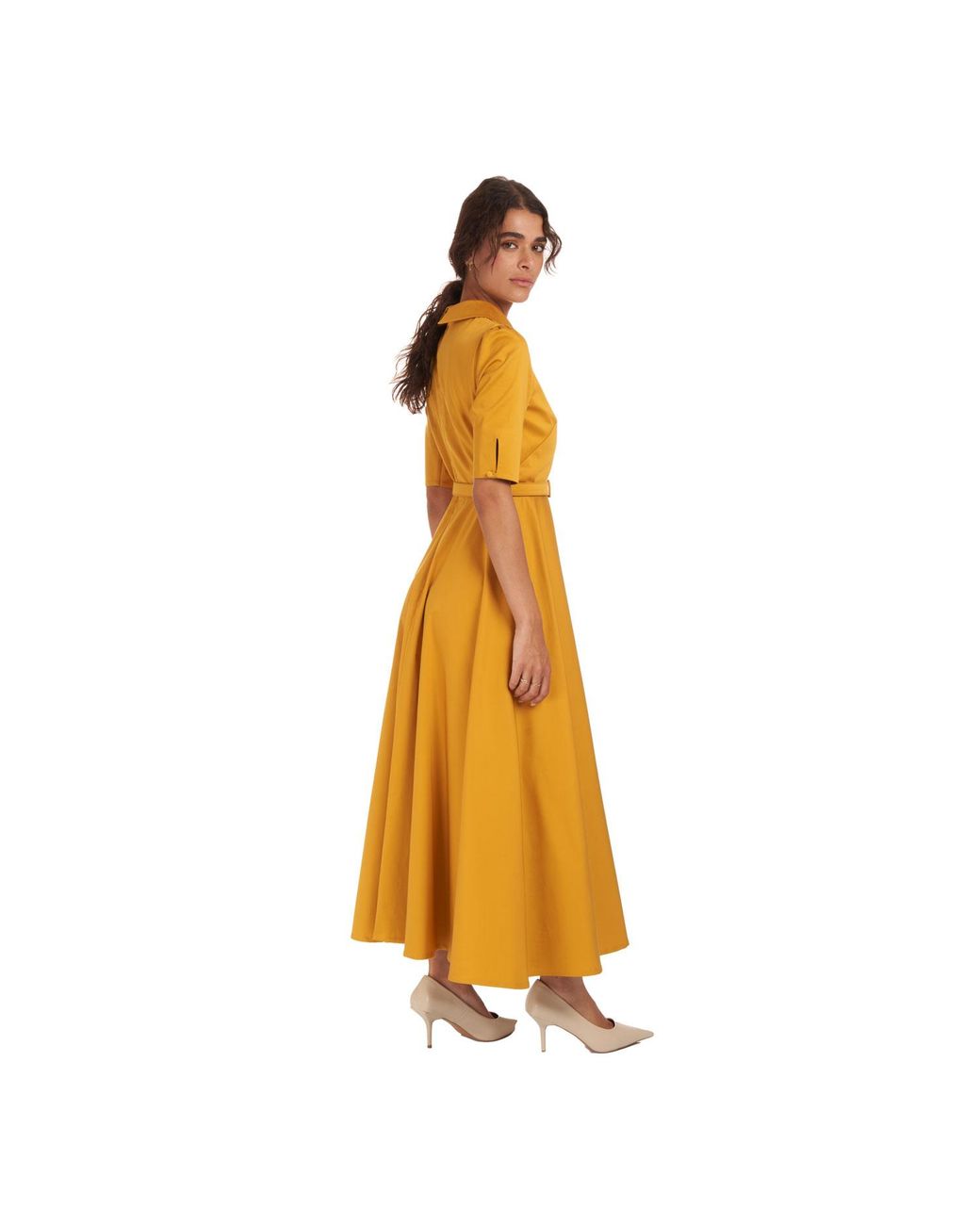 Sofia Tsereteli Yellow Sunbeam Dress