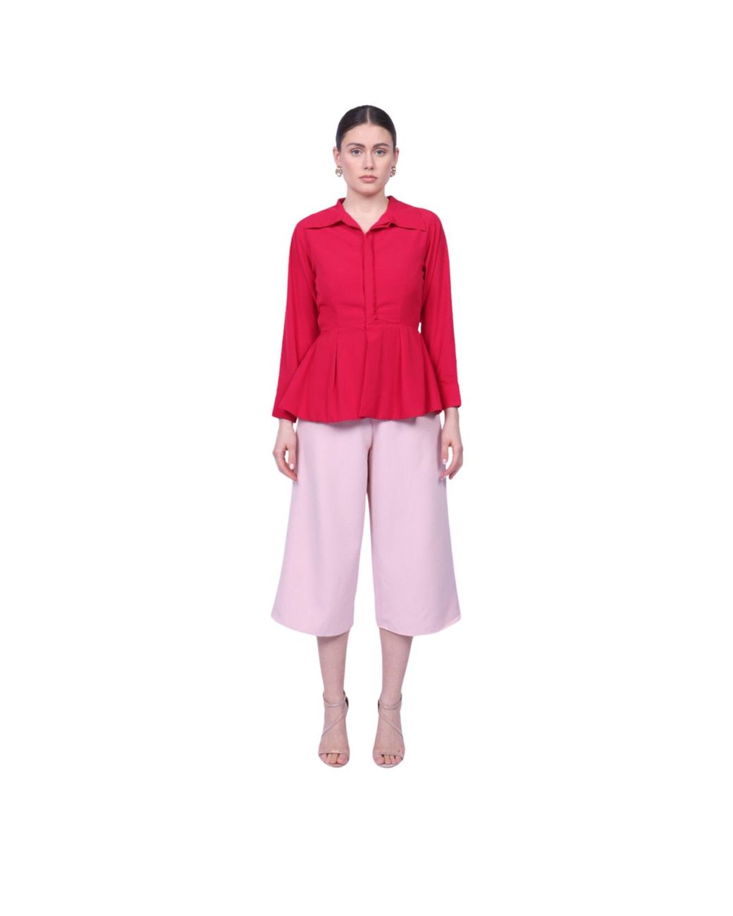 Mary Dickow Purple Ida Blouse