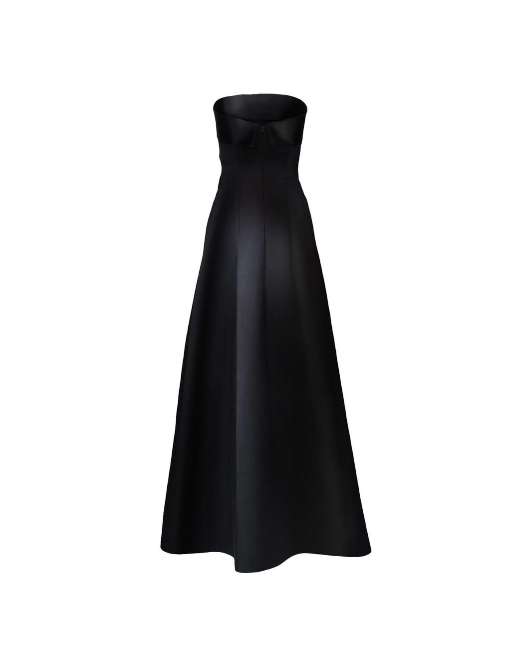 Anse Victorin Black Irena Silk Dress
