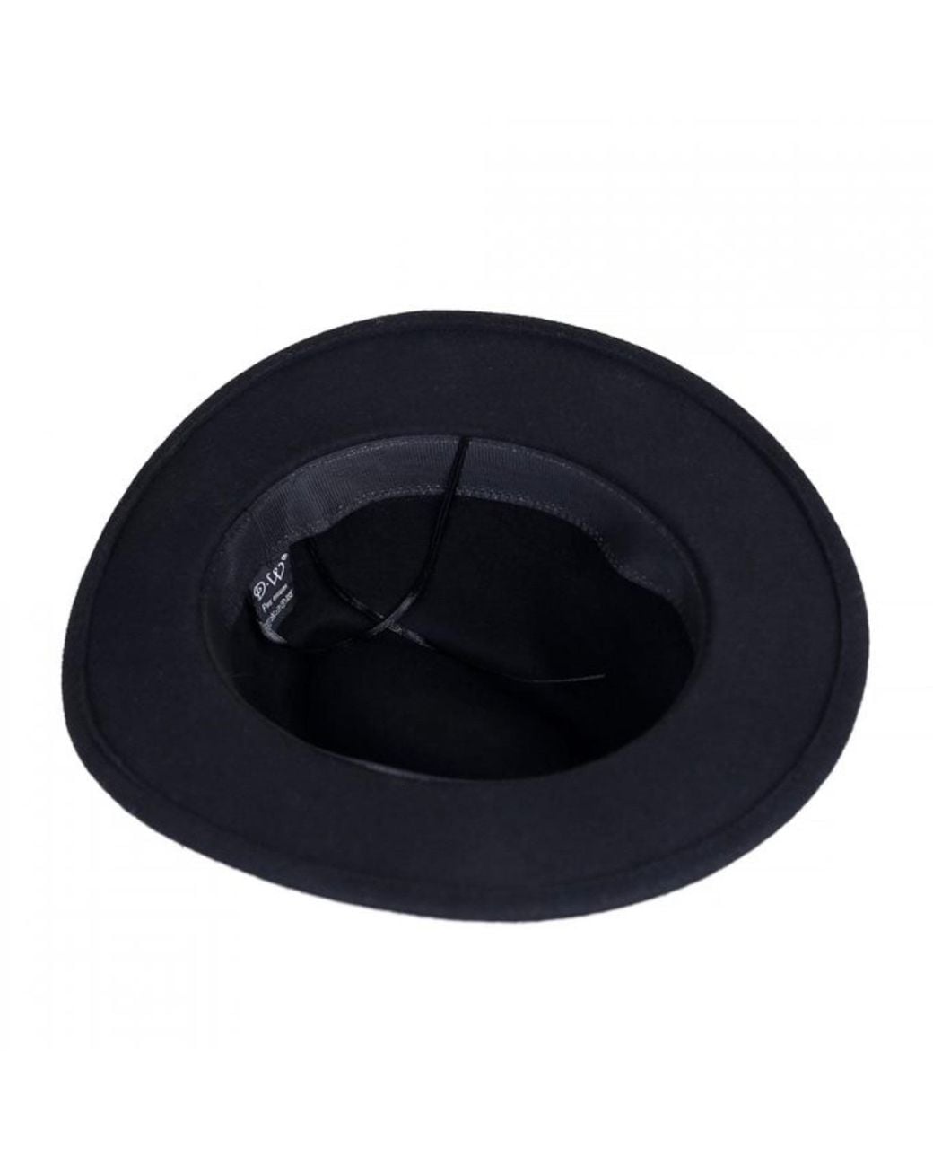 DAVID WEJ Blue Wool Fedora Hat – for men