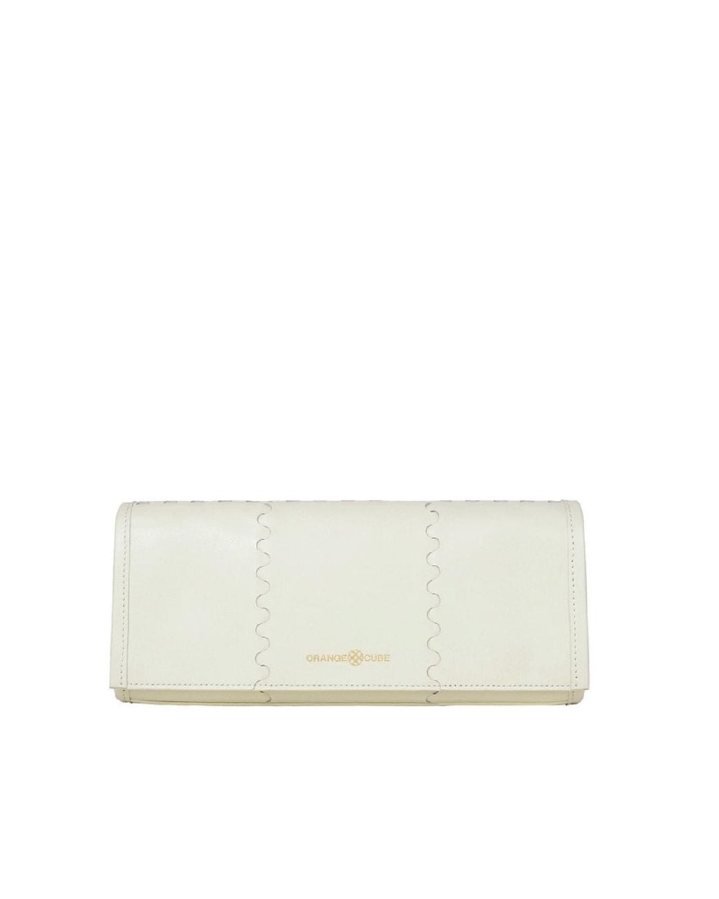 Orange Cube Natural Mosaic Shoulder Bag