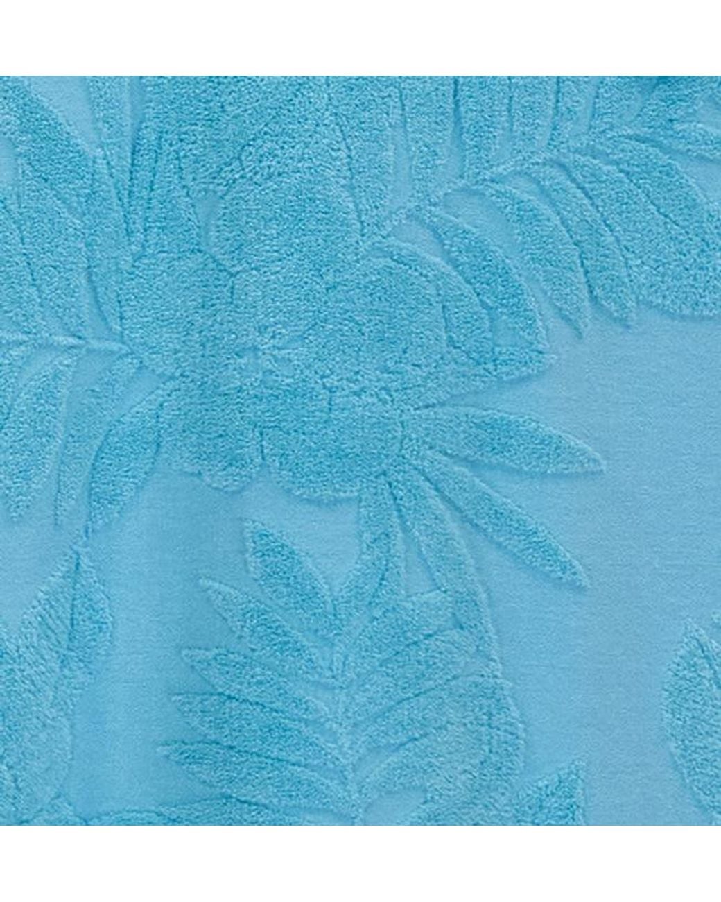Lords of Harlech Blue Tess Drawstring Terry Toweling Short