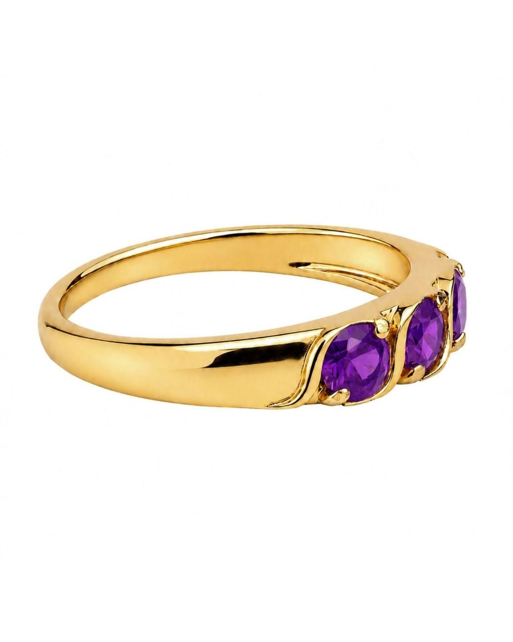 Belinda Jewelz Purple Amethyst Vintage Birthstone Ring